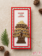 Handcrafted Cedar of Lebanon God Bless Our Home Souvenir Plaque