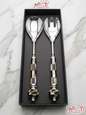 Luxury Mother of Pearl Salad Serving Set in Gift Box