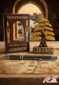 Phoenician Heritage Golden Cedar Souvenir Set with Pen and Box